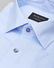 koszule męskie Koszula męska bawełna dł. rękaw slim fit niebieski 00209 1