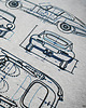 t-shirty męskie koszulka JAGUAR E-TYPE GRAY tshirt 4