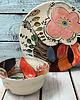 miski i misy malowana miska -  Boski Kwiat /15/7 cm 4