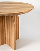 stoły Okrągły stół dębowy, stół jadalniany, nowoczesny minimalistyczny 4