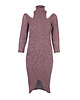 sukienki midi damskie Sukienka cold shoulders (chanelka) 2