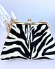 torebki mini Torebka zebra na łańcuszku 4