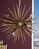 lampy wiszące Lampa wisząca, dekoracyjna Sunlight Gold, metal, 50x50x50 cm 2