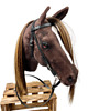 zabawki - inne Realistyczny Hobby Horse ciemny kasztan/balejaż/łatka 2