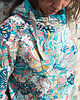 bluza z kapturem damska Bluza kangurka "Submarine" z turkusem 1