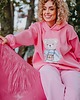 bluza z kapturem damska Bluza oversize Emily Teddy dla mamy i taty 4