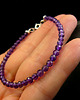 bransoletki z kamieni naturalnych Bransoleta Purple - Srebro Ametyst 4 2