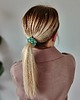 gumki do włosów Gumka jedwabna, scrunchie, frotka mint sorbet MINI 1