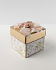 kartki, zaproszenia na chrzest Pamiątka Chrztu św. exploding box 1