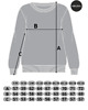 komplety damskie Sarai wygodny komplet bluza i szerokie spodnie z zakładkami Khaki 8