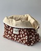 kosmetyczki Kosmetyczka Boxy Daisy Cocoa 4