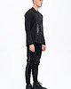 bluzy męskie Longsleeve Czarny Moduł 4