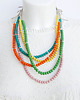 korale Kolory zestaw Naszyjników bez metalu 4