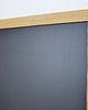 organizery Tablica magnetyczno-kredowa w drewnianej ramie, tablica naturalne drewno 2