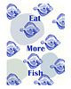 plakaty Plakat Jedz więcej ryb 1