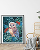 plakaty Owl ilustracja drukowana 2