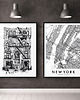plakaty Zestaw plakatów - Nowy Jork NYC 2