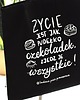 torby na zakupy Torba Życie jest jak pudełko czekoladek 1