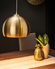 lampy wiszące Lampa wisząca Ball złota 30cm kula 1