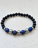 biżuteria męska Bransoletka Męska Lapis Lazuli 3