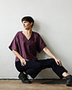 koszule damskie  Bluzka CAROL / plum 3