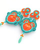 kolczyki soutache Jesień w stylu boho 5