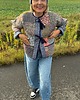 kurtki damskie Pikowana kurtka z wiązaniem 7