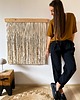 makramy Minimalistyczna nowoczesna modernistyczna makrama  boho XXL 1