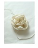 chokery Jedwabny kremowy choker 3