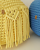 pufa dla dziecka Pufa Jellyfish Żółta Yellow 1