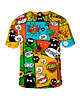t-shirty męskie Męski T-shirt DR.CROW Komiks 1