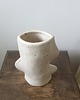 wazony Wazon  rzeźba Fluxo kremowy średni ceramika wys 17 cm 2