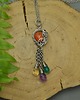 wisiory Kolorowy wisiorek wire wrapping ametyst cytryn 2