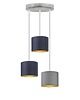 lampy wiszące 3-płomienna lampa wisząca do salonu PUEBLO GOLD 6