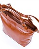 torebki do ręki DUŻE SKÓRZANE TOREBKI DAMSKIE PAOLO PERUZZI SHOPPER BAG Z-996-PP-BR 4