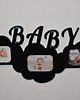 ramki na zdjęcia Multiramka ramka na zdjęcia z napisem  BABY  mdf 3 zdjęcia 3