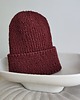 czapki i kapelusze męskie Bordowa czapka surfer FISHERMAN merino 5
