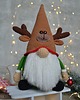 dekoracje świąteczne Skrzat w czapce renifera, Krasnal świąteczny, Skrzat do  dekoracji 2