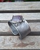 bransoletki wire wrapping Kopnięty kwadrat - bransoletka regulowana 1