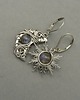 kolczyki wire wrapping Asymetryczne kolczyki księżyc i słońce labradoryt wire wrapping 1