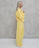 komplety damskie Kissa wygodny komplet z rozpinaną bluzą  Butter Yellow 2