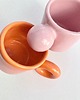 kubki Filiżanki Orange+Pink /100ml/ z serii GOOD VIBES CLLTV 2