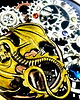 wisiory WISIOR - Dragon Golden Beast III - unikatowy prezent 6