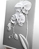obrazy Orchidea - gipsowa płaskorzeźba, dekoracja ścienna, obraz strukturalny 60x90 3