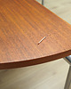 stoły Stół półokrągły tekowy, duński design, lata 70, Bent Krogh 2
