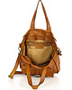 torby na ramię Torebka vintage skórzana shopperka włoska - MARCO MAZZINI brąz camel 6
