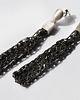 kolczyki wire wrapping kolczyki srebrna plecionka sople oksydowane 4