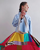 akcesoria do jogi Torba na joge /miasto ZERO WASTE patchwork len 3