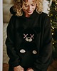 bluza bez kaptura damska Bluza oversize  Black Teddy dla mamy i taty 1