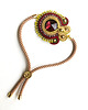 bransoletki soutache Elegancka sutaszowa BORDEAUX 1